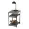 Household Essentials Jamestown 2-Shelf End Table